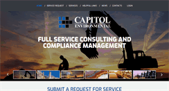 Desktop Screenshot of capitolenvironmental.com